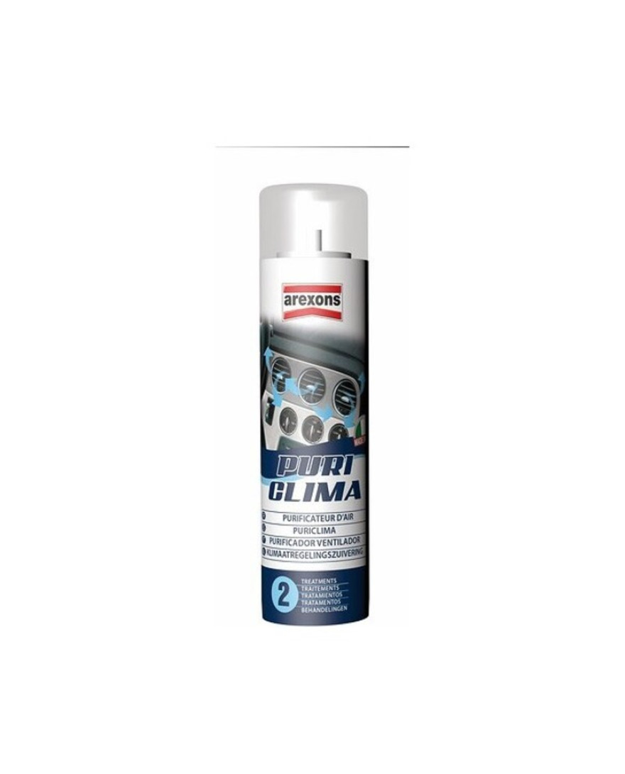 Arexons PuriClima 350ml For Air Conditioning Ventilation, For Car Interior Cleaning, Packaging Size: Greater Than 100L